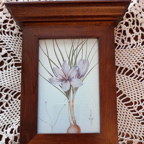 Photo or Art Stand, Wood with Medium Stain - Picture 1 of 5